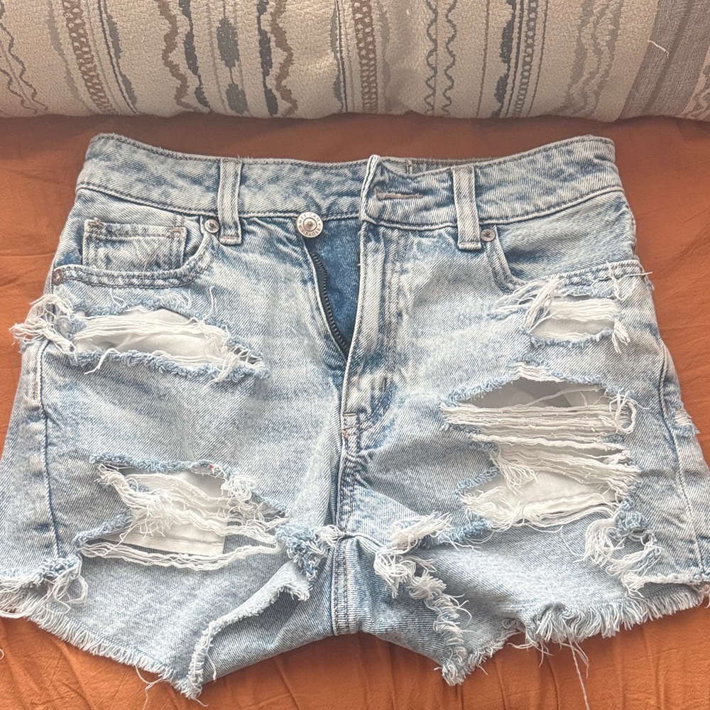 Distressed American Eagle Women Shorts - Crossover